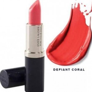 Estee Lauder Lipstick Pure Color - Color Envy No 320 Defiant Coral - Sample Size No Box